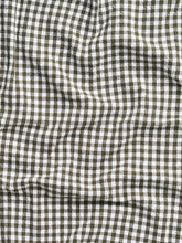 Load image into Gallery viewer, Gingham Washed Cotton Tea Towel