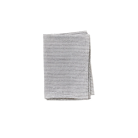 Striped Washed Cotton Tea Towel
