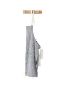 Stripe Washed Cotton Apron