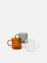 Load image into Gallery viewer, Glass Mug | Charcoal