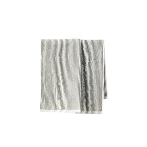 Stripe Cotton Hand Towel | Olive/White