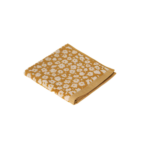 Forget Me Not Face Cloth | Citron/Nougat