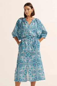 Sojourn Dress | Sapphire tile