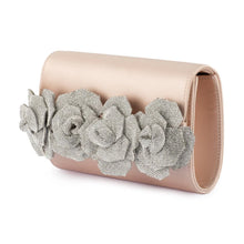 Load image into Gallery viewer, Stella Rosette Clutch | Natural