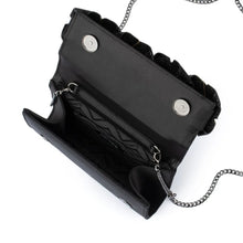 Load image into Gallery viewer, Stella Rosette Clutch | Black