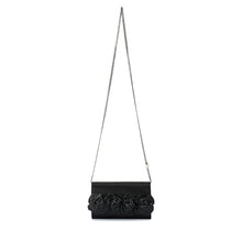 Load image into Gallery viewer, Stella Rosette Clutch | Black