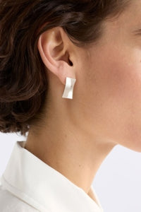 Trel Stud Earring | Silver