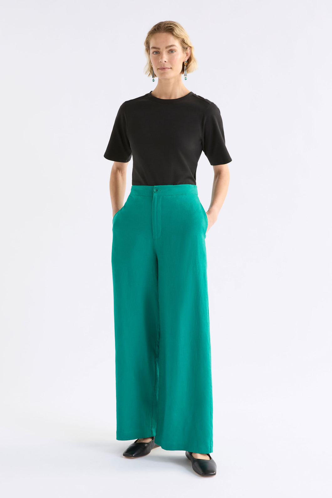 Anneli Long Pant | Teal