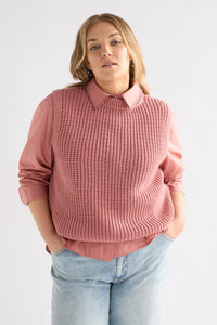 Arp Vest | Clay Pink