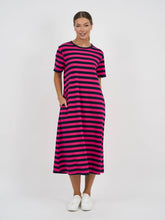 Load image into Gallery viewer, Straight Cotton Jersey Dress | Pink