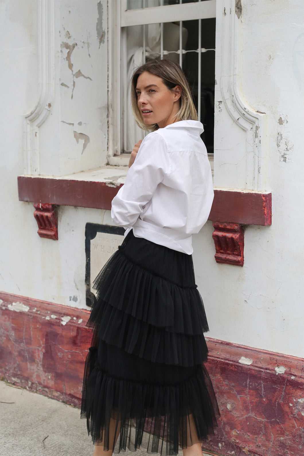 Tulle Skirt | Black