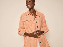 Load image into Gallery viewer, Rian Aletta Shirt Jacket | Pumpkin Melange