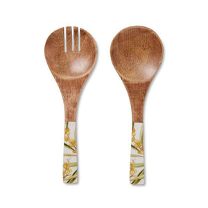 Golden Wattle Salad Servers