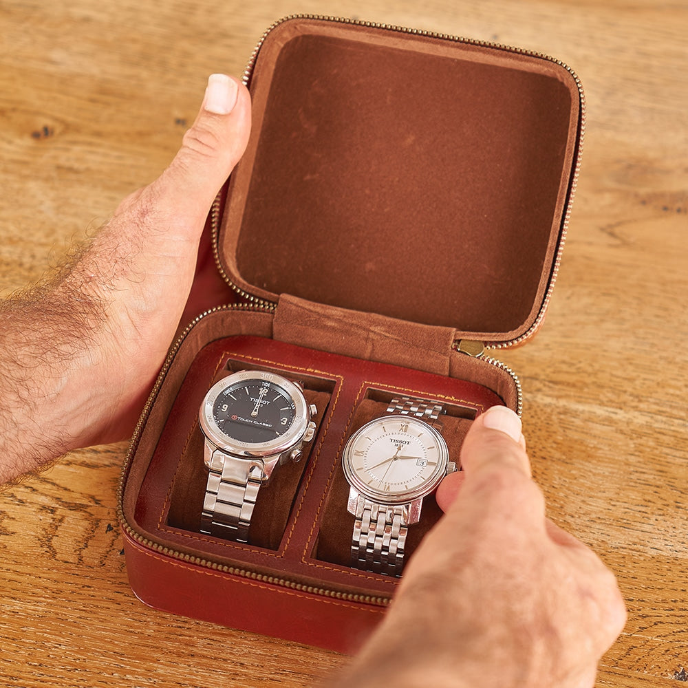 Gentleman’s Watch Case Duo