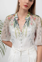 Load image into Gallery viewer, Violette Silk Blouse | Print