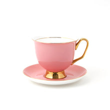 Load image into Gallery viewer, Pale Pink Teacup &amp; Saucer XL - 375mL