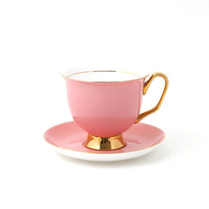 Pale Pink Teacup & Saucer XL - 375mL