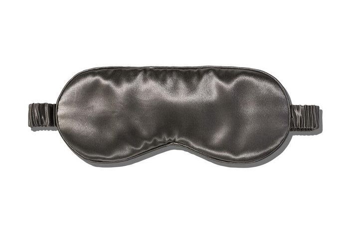 Grey Silk Sleep Mask