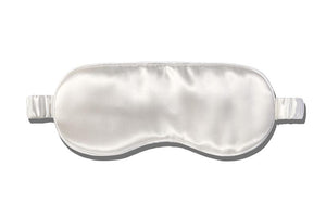 White Silk Sleep Mask