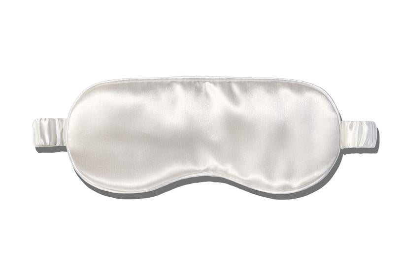 White Silk Sleep Mask