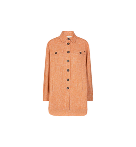 Rian Aletta Shirt Jacket | Pumpkin Melange