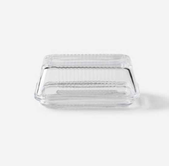 Glass Butter Dish