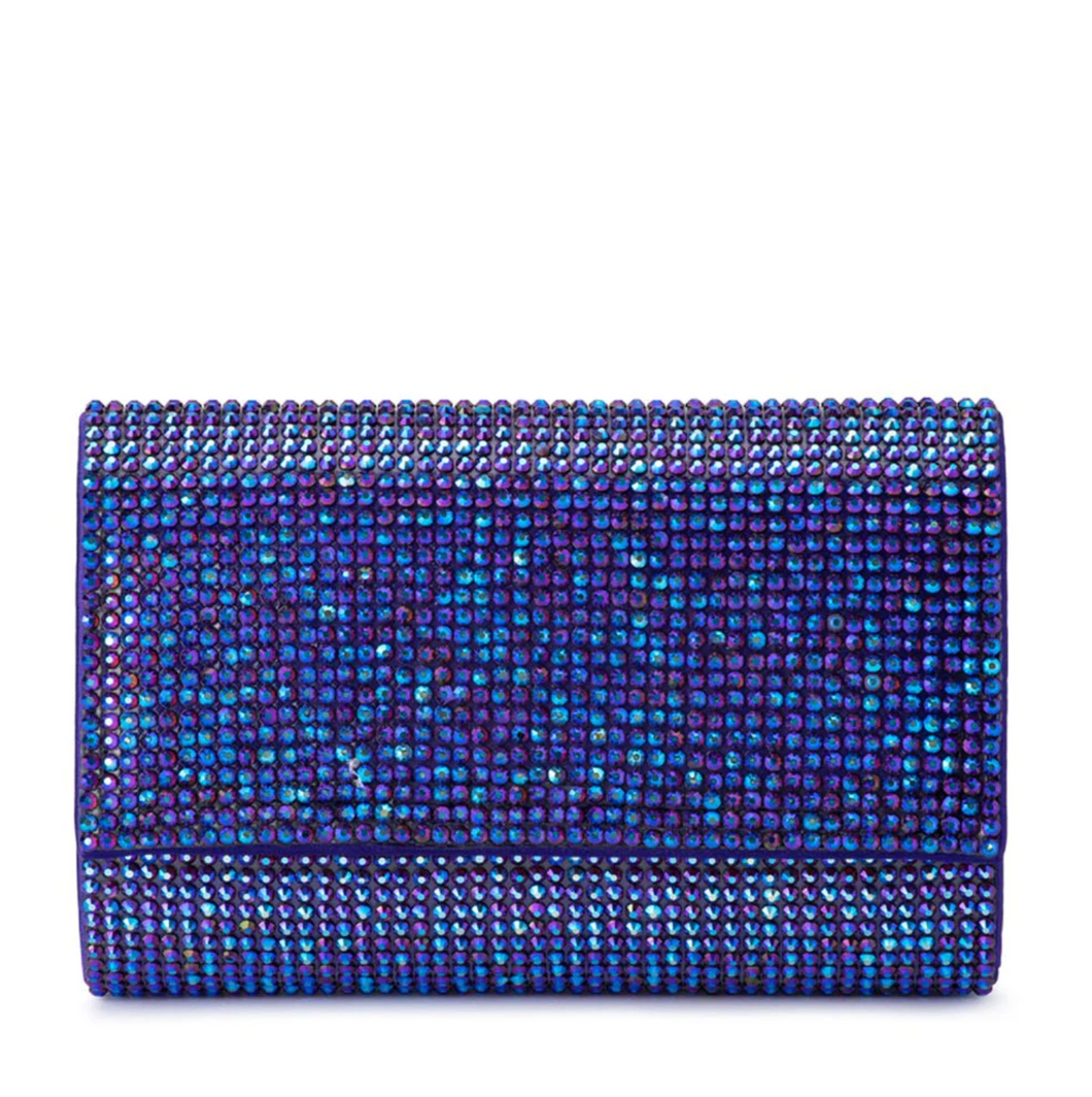 Liv Crystal Clutch | Purple