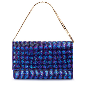 Liv Crystal Clutch | Purple