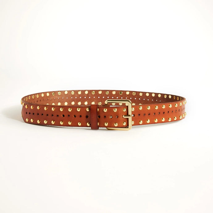 Sterling Tan Leather Belt
