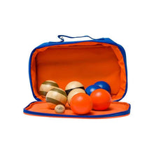 Load image into Gallery viewer, Wooden Bocce Ball Set w Carry Bag