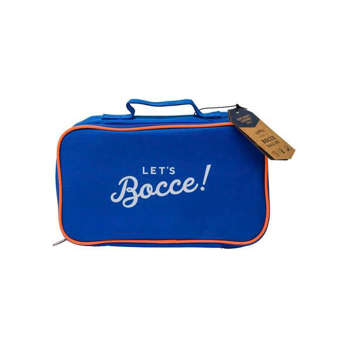 Wooden Bocce Ball Set w Carry Bag