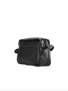 Huckleberry Leather Toiletry Bag l Black