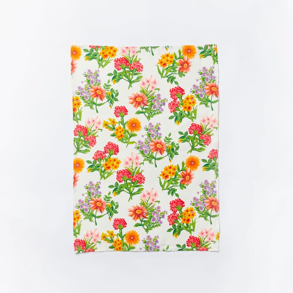 Tea Towel | Posy Multi