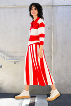 Load image into Gallery viewer, Itty Knitty Commitee Skirt | Red Stripe