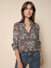 Load image into Gallery viewer, Miggy Amarlia Blouse | Asphalt
