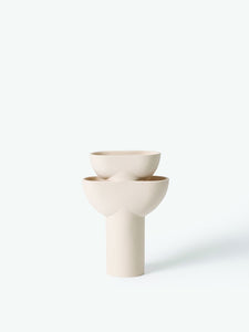 Terrace Vase l White