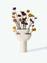 Load image into Gallery viewer, Terrace Vase l White