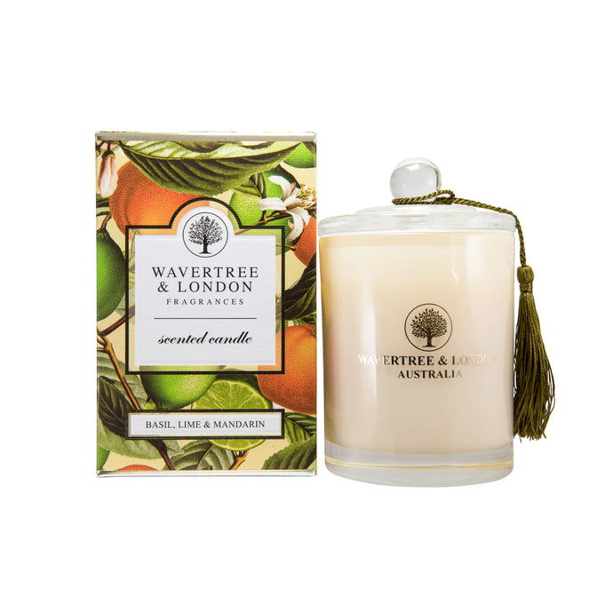 Basil, Lime & Mandarin Candle